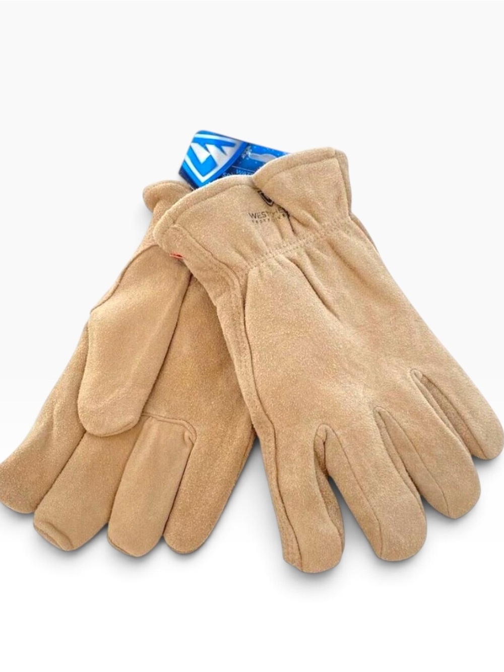 Westchester Protective Gear Insulated Suede Gloves L Beige For Cold Climates War
